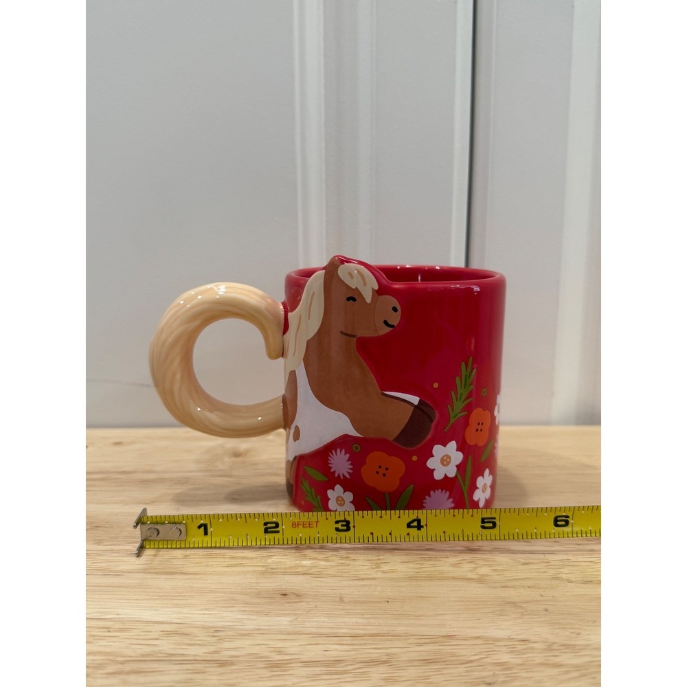 Starbucks 2026 Year of the Horse Mug 12oz Chinese Zodiac Red - Picture 7 of 7